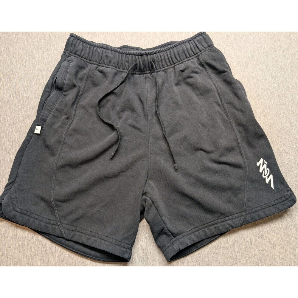 Mens Nike Jordan Zion Fleece Shorts Black White Size Large DH9715
